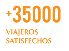 +35000 Viajeros Satisfechos