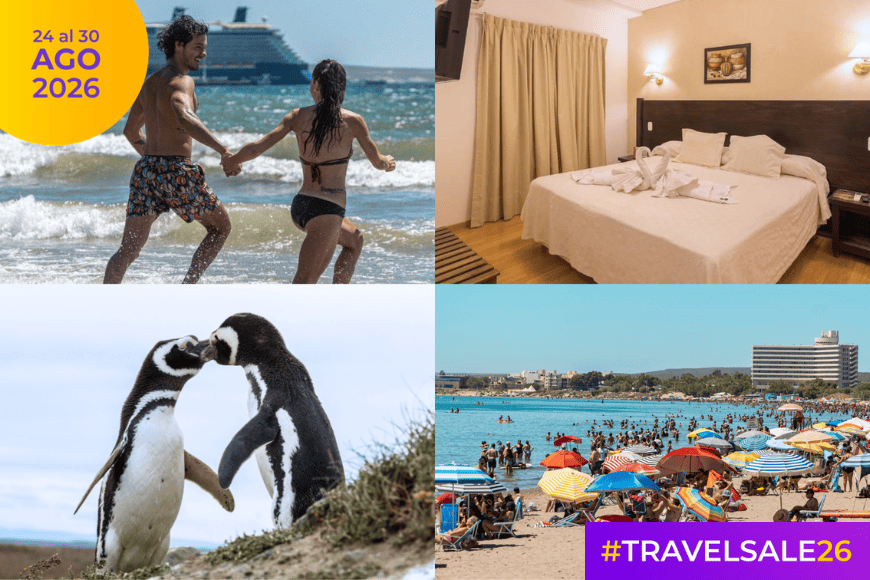 Paquete Verano Madryn: Sol, Playa y Pinguinos en base triple – TRAVEL SALE – 10% OFF ¡Abona en 3 cuotas sin interés!